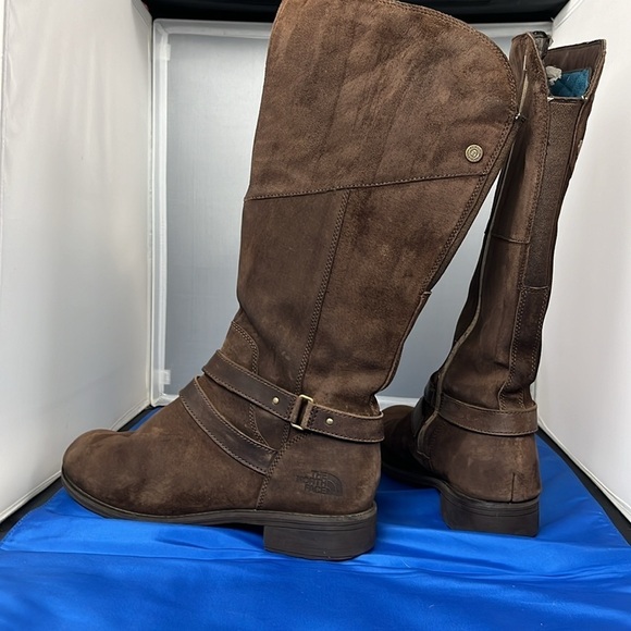 The North Face Bridgeton side zip winter boots women’s size 9 brown - Picture 10 of 13